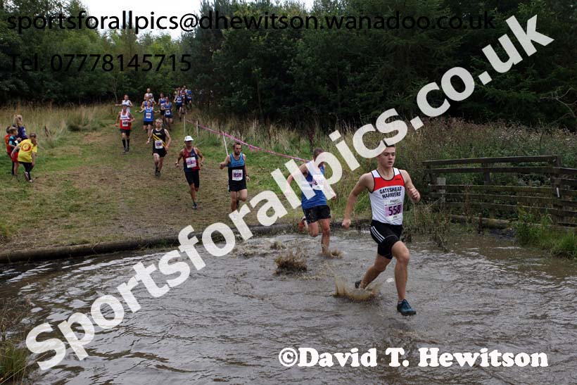 Senior mens Start Fitness North Eastern Harrier League, Tanfield, County Durham. Photo: David T. Hewitson/Sports for All Pics